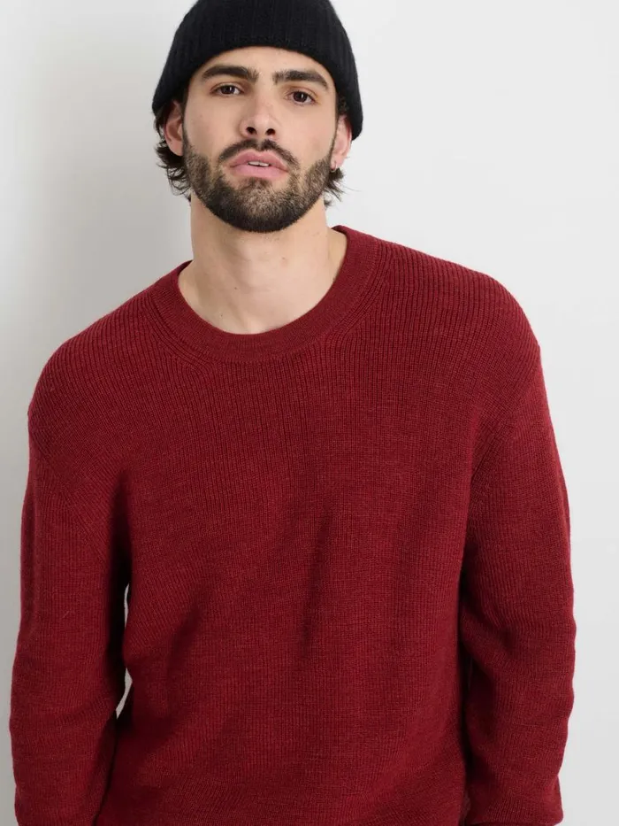 Alex Mill Hank Crewneck Sweater In Wool Heather Amber Men Sweaters Sweatshirts Alex Mill Hank Crewneck Sweater In Wool Heather Amber Men Sweaters Sweatshirts
