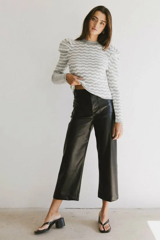 Bohme Dustin Knit Sweater In Grey Grey Women Sweaters