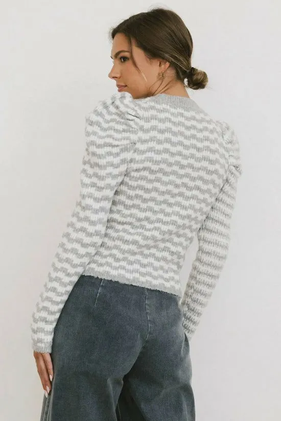 Bohme Dustin Knit Sweater In Grey Grey Women Sweaters