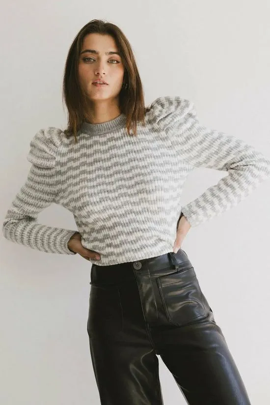 Bohme Dustin Knit Sweater In Grey Grey Women Sweaters