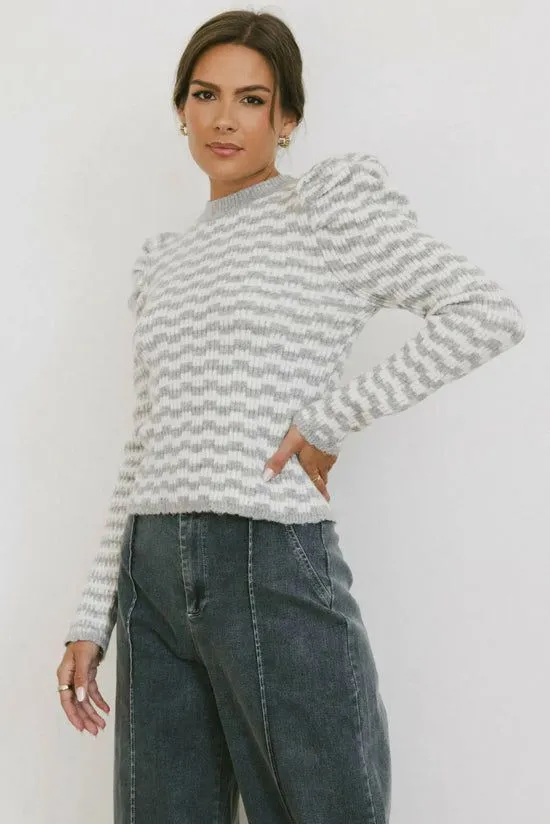 Bohme Dustin Knit Sweater In Grey Grey Women Sweaters