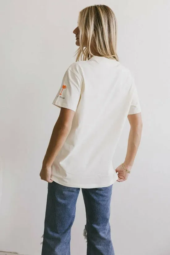 Bohme Monaco Yacht Club Graphic Tee Ivory Women Graphics