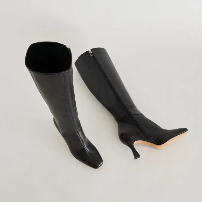 Boots and Booties Women Dolce Vita Gyra Boots Black Leather