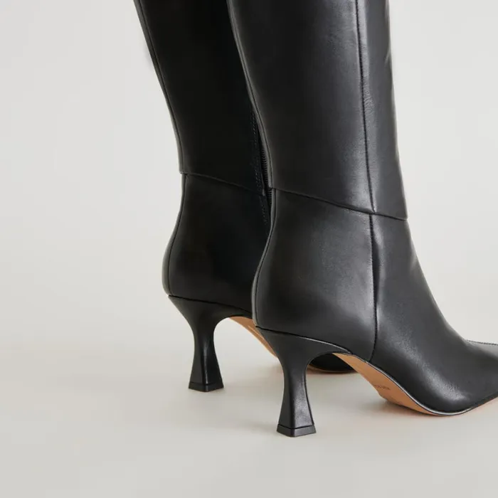 Boots and Booties Women Dolce Vita Gyra Boots Black Leather