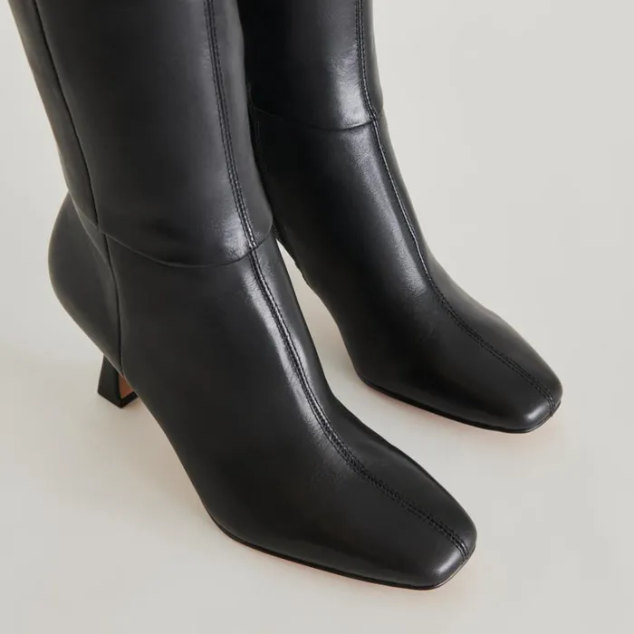 Boots and Booties Women Dolce Vita Gyra Boots Black Leather