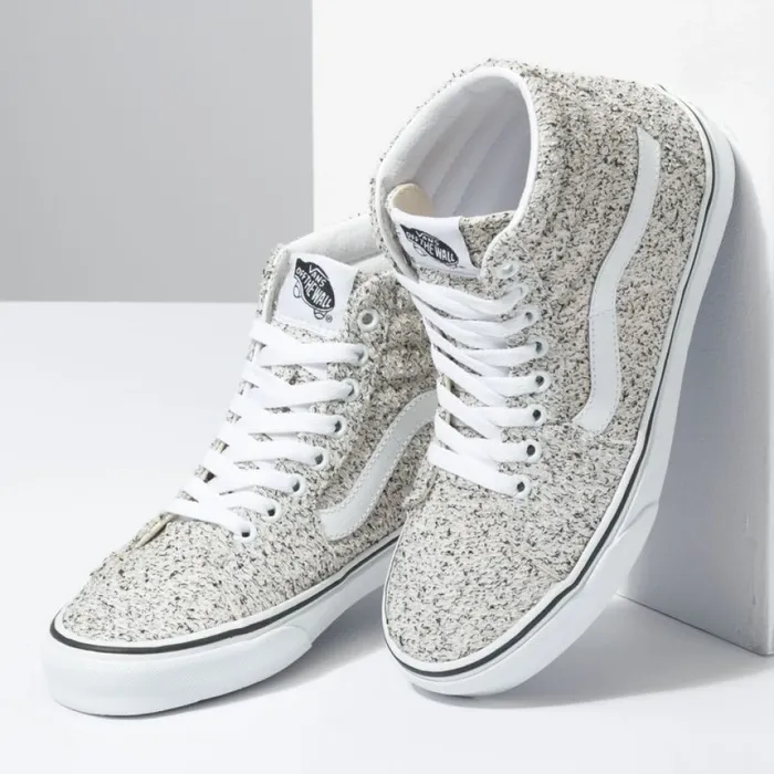Boucle Sk8Hi SpeckleTrue White Classics Shoes Vans Women Boucle Sk8Hi SpeckleTrue White Classics Shoes Vans Women