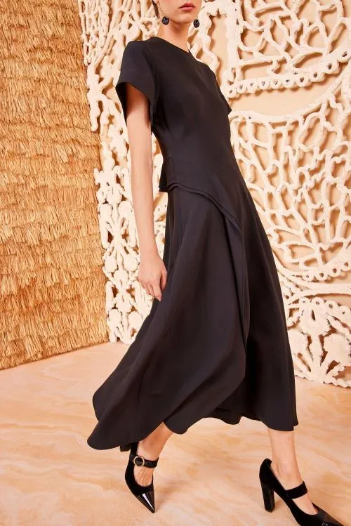 Dresses Women Ulla Johnson Cassia Dress Noir