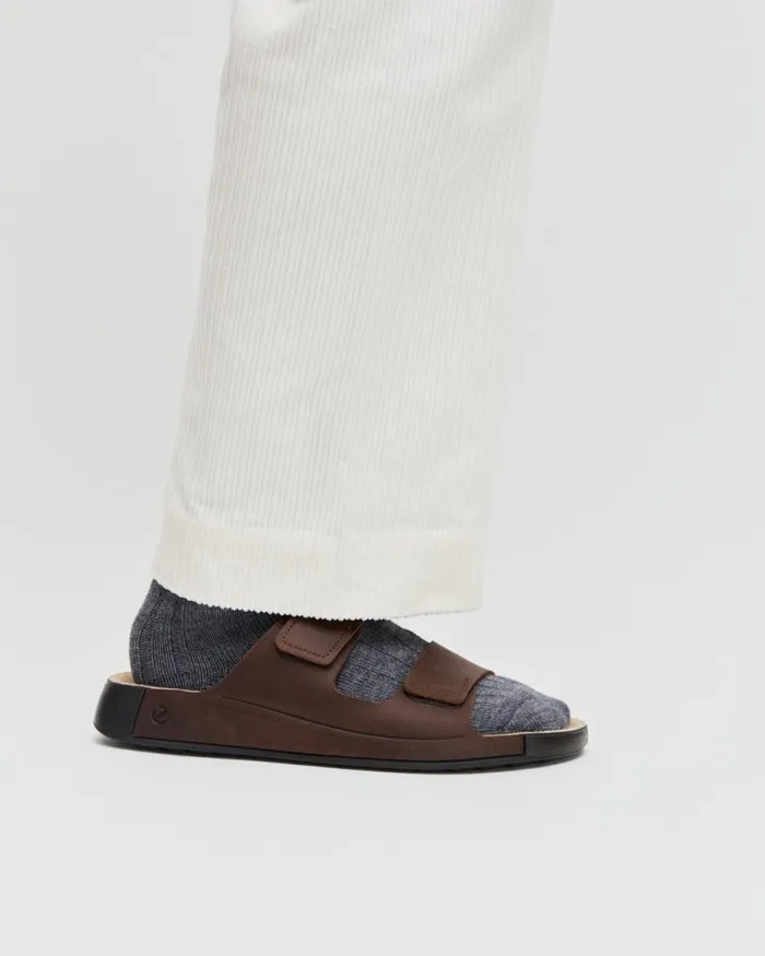 Ecco Sandals Men ECCO Cozmo Brown Ecco Sandals Men ECCO Cozmo Brown