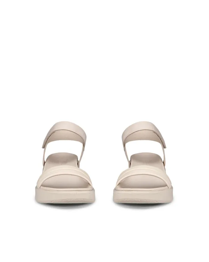 Ecco Sandals Women ECCO Flowt Wedge Lx Beige Ecco Sandals Women ECCO Flowt Wedge Lx Beige