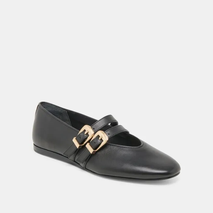 Flats and Loafers Women Dolce Vita Baylee Ballet Flats Black Leather