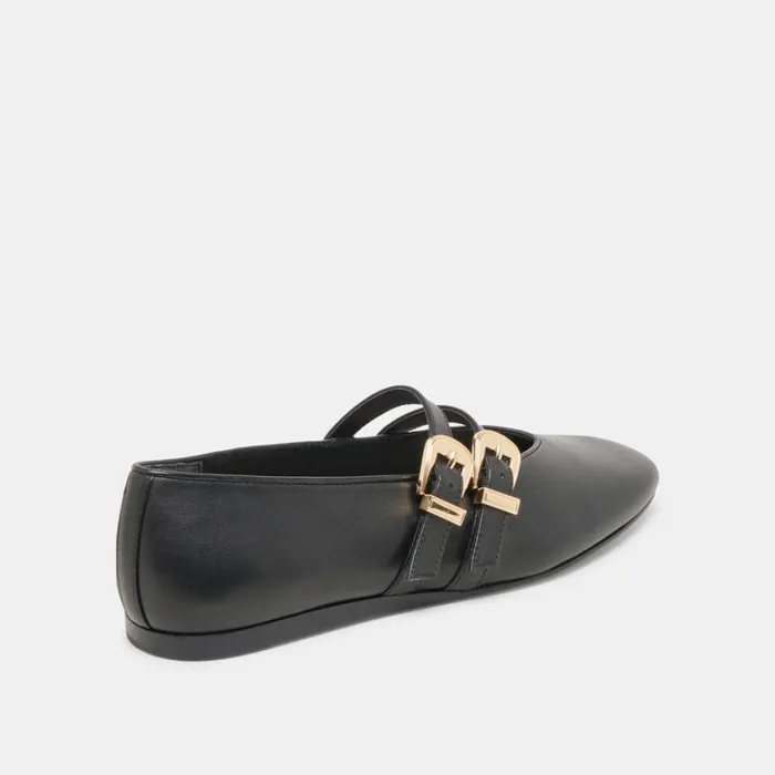 Flats and Loafers Women Dolce Vita Baylee Ballet Flats Black Leather