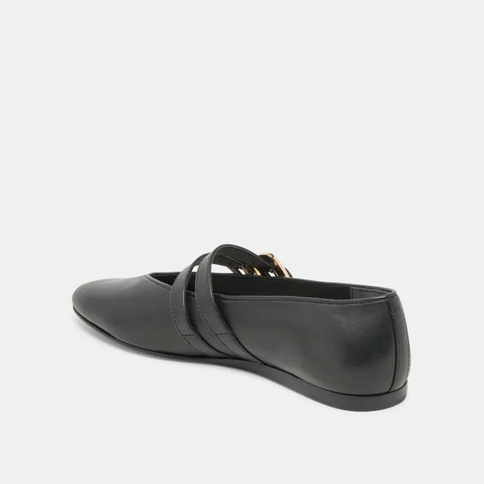 Flats and Loafers Women Dolce Vita Baylee Ballet Flats Black Leather