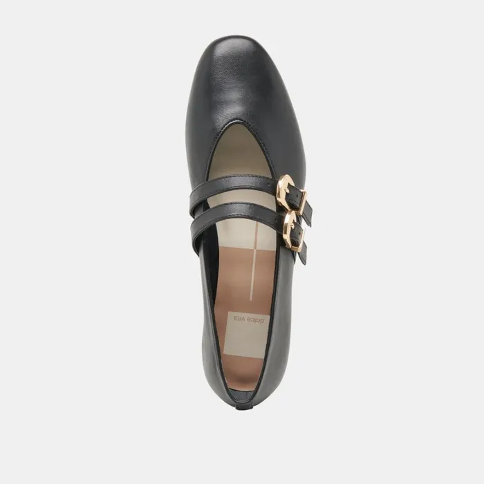 Flats and Loafers Women Dolce Vita Baylee Ballet Flats Black Leather