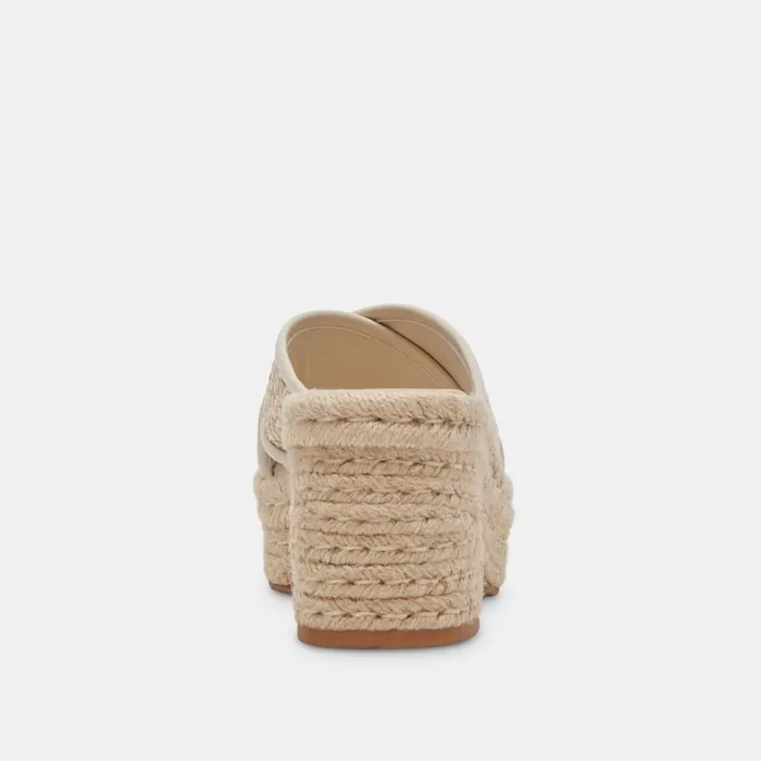 Heels Women Dolce Vita Eldora Heels Natural White Raffia