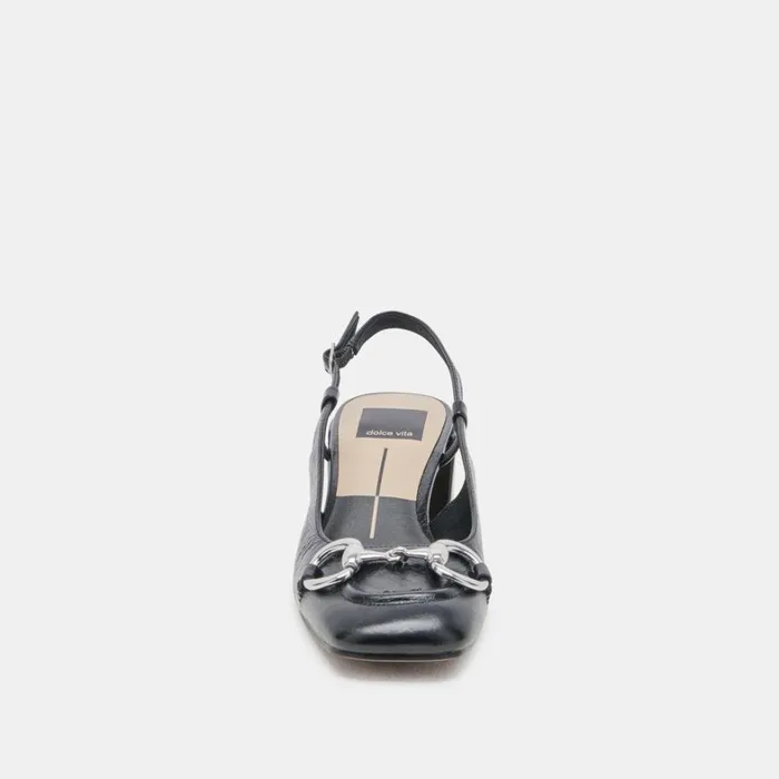 Heels Women Dolce Vita Melli Heels Midnight Crinkle Patent