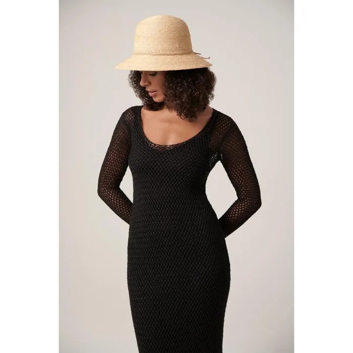 Helen Kaminski Dora Natural Hats Round Crown