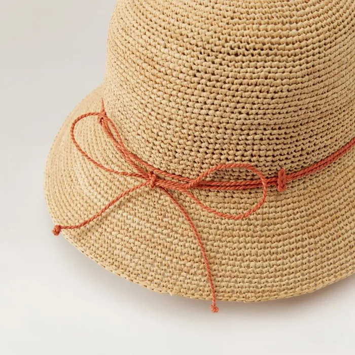 Helen Kaminski Rosie Natural Sunset Hats Cloche