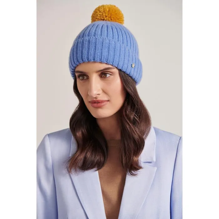 Helen Kaminski Tiana Blue Sun Hats Beanies and Berets