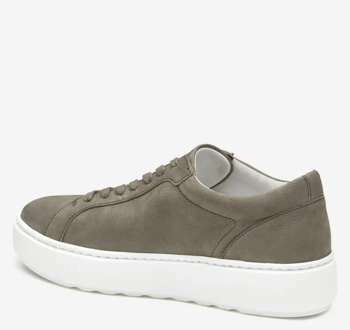 JohnstonandMurphy Sneakers Cammie LaceUp Gray Tumbled Nubuck 8211 Women JohnstonandMurphy Sneakers Cammie LaceUp Gray Tumbled Nubuck 8211 Women