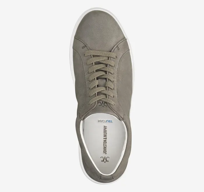 JohnstonandMurphy Sneakers Cammie LaceUp Gray Tumbled Nubuck 8211 Women JohnstonandMurphy Sneakers Cammie LaceUp Gray Tumbled Nubuck 8211 Women