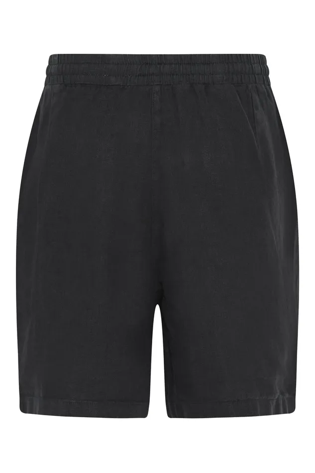 LINO SHORTS 16229 999 Black 999 Women IN FRONT PANTS LINO SHORTS 16229 999 Black 999 Women IN FRONT PANTS