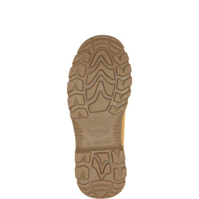 Men Carlsbad Waterproof 6034Work Boot Wheat Wolverine Soft Toe