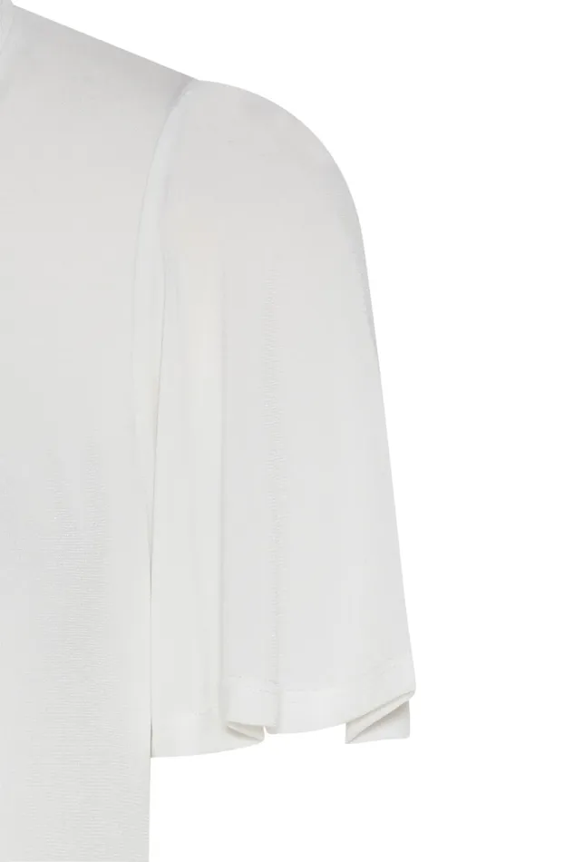 MILA BLOUSE 15781 020 Off White 020 Women IN FRONT TOPS TSHIRTS