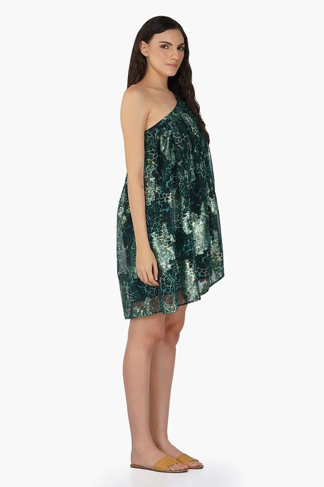 Nevada Tiger Lurex Beach Cover UP Dress Nevada Tiger Lurex Beach Cover UP Dress