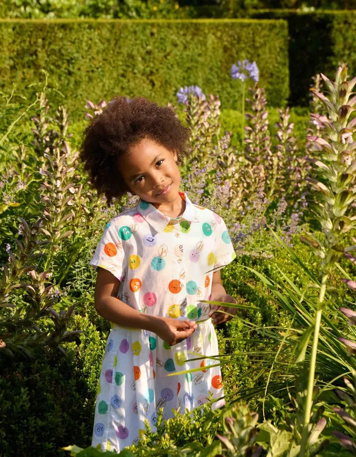 Oilily Dresses Girls Dots Dress Vitamin Dotsbright White Oilily Dresses Girls Dots Dress Vitamin Dotsbright White