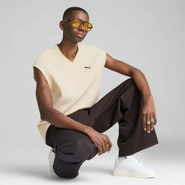 Puma Hoodies and Sweatshirts WARDROBE ESSENTIALS 039s Relaxed Vest Alpine Snow 8211 Men Puma Hoodies and Sweatshirts WARDROBE ESSENTIALS 039s Relaxed Vest Alpine Snow 8211 Men