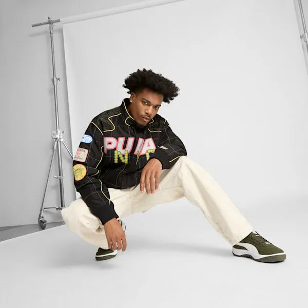 Puma Jackets and Outerwear ARCHIVE SEASONAL Bright Lights NYC Flagship 039s Relaxed Racer Jacket Puma Black 8211 Men Puma Jackets and Outerwear ARCHIVE SEASONAL Bright Lights NYC Flagship 039s Relaxed Racer Jacket Puma Black 8211 Men