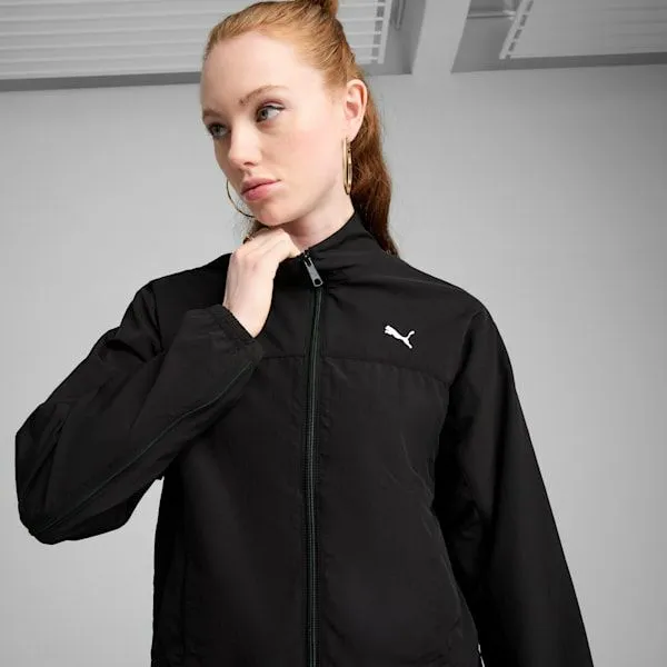 Puma Jackets and Outerwear DARE TO 039s Oversized FullZip Woven Jacket Puma Black 8211 Women Puma Jackets and Outerwear DARE TO 039s Oversized FullZip Woven Jacket Puma Black 8211 Women