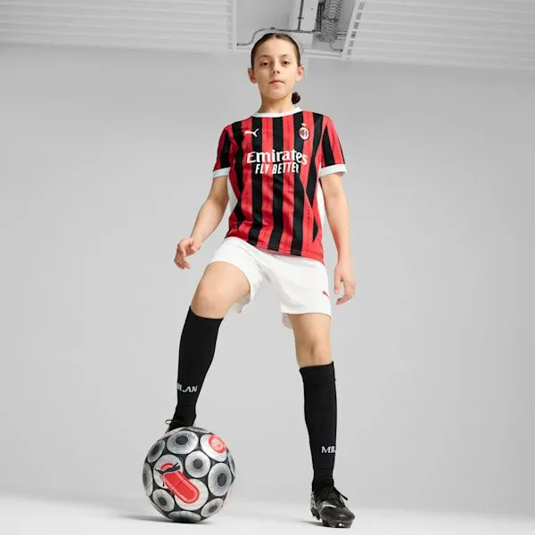 Puma Kids AC Milan 2425 Replica Home Big 039 Soccer Jersey For All Time Redpuma Black 8211 Kids Puma Kids AC Milan 2425 Replica Home Big 039 Soccer Jersey For All Time Redpuma Black 8211 Kids