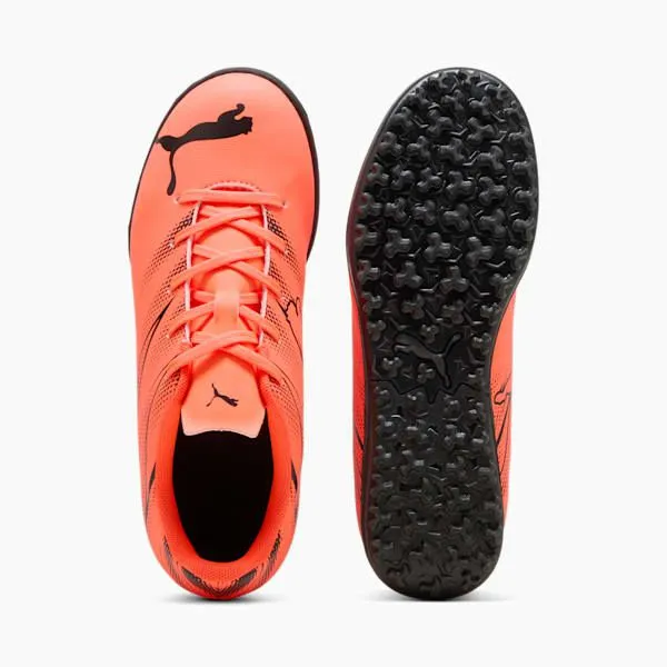 Puma Kids ATTACANTO 039 Turf Soccer Cleats Glowing Redpuma Black 8211 Kids
