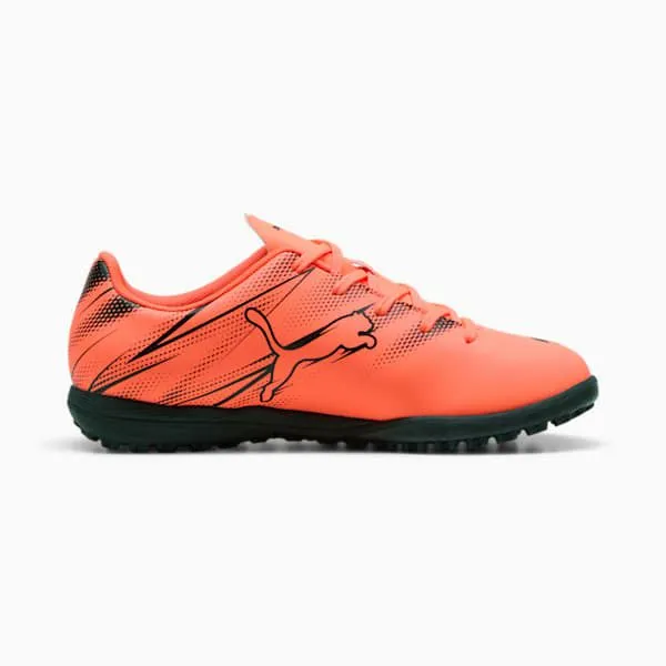 Puma Kids ATTACANTO 039 Turf Soccer Cleats Glowing Redpuma Black 8211 Kids