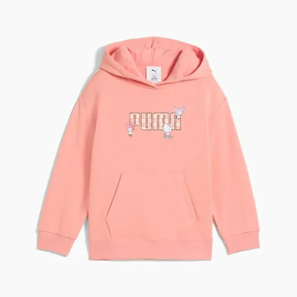 Puma Kids PUMA X HELLO KITTY AND FRIENDS Little 039 Relaxed Hoodie Pink Fruit 8211 Kids Puma Kids PUMA X HELLO KITTY AND FRIENDS Little 039 Relaxed Hoodie Pink Fruit 8211 Kids