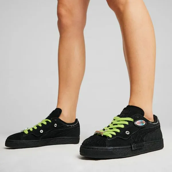 Puma Lifestyle PUMA X XGIRL Suede 039s Sneakers Puma Blackravish 8211 Women
