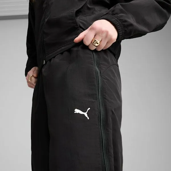 Puma Pants DARE TO 039s Relaxed Woven ZipOff Pants Puma Black 8211 Women