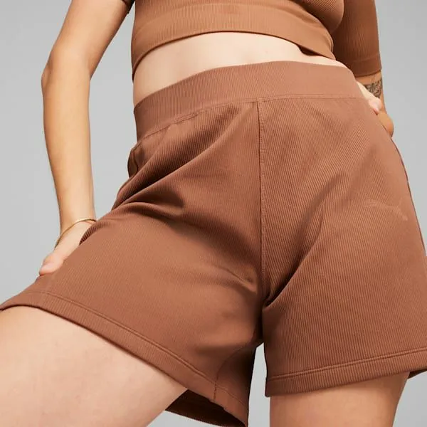 Puma Shorts Dare To Muted Motion 039s Flared Shorts Brown Mushroom 8211 Women Puma Shorts Dare To Muted Motion 039s Flared Shorts Brown Mushroom 8211 Women