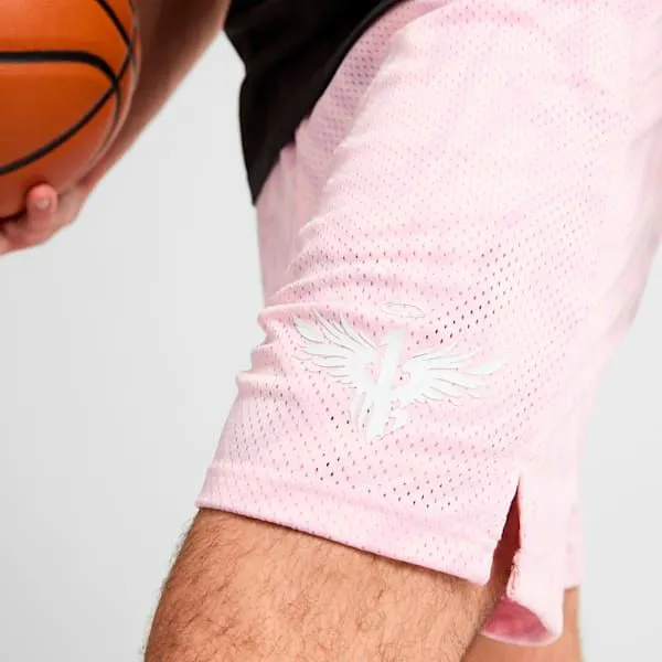 Puma Shorts PUMA X LAMELO BALL Iridescent 039s Basketball Shorts Whisp Of Pink 8211 Men Puma Shorts PUMA X LAMELO BALL Iridescent 039s Basketball Shorts Whisp Of Pink 8211 Men