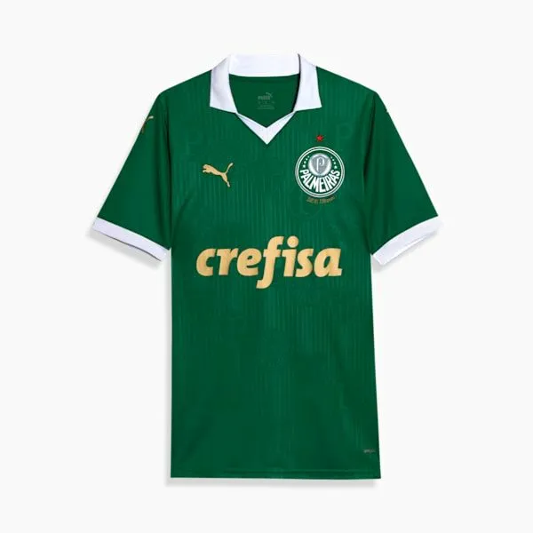 Puma TShirts and Tops Palmeiras Fans 03924 Home 039s Soccer Jersey Power Green 8211 Men Puma TShirts and Tops Palmeiras Fans 03924 Home 039s Soccer Jersey Power Green 8211 Men