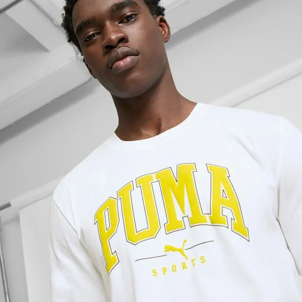 Puma TShirts and Tops PUMA Squad 039s Graphic Tee Puma White 8211 Men