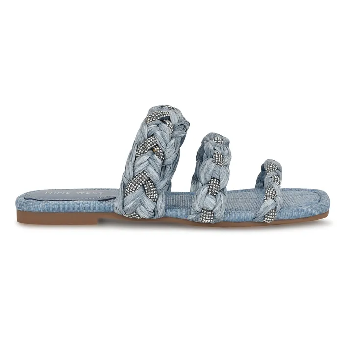 Qazz Flat Slide Sandals