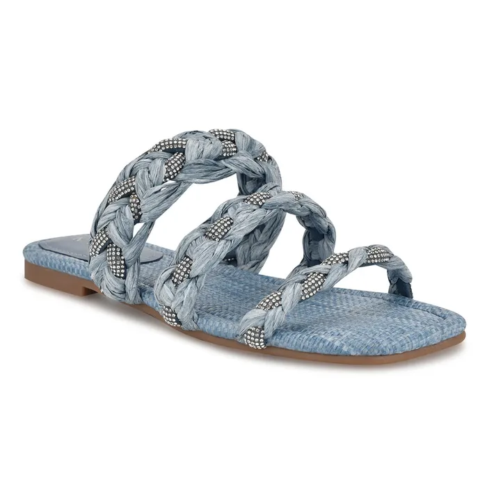 Qazz Flat Slide Sandals Qazz Flat Slide Sandals