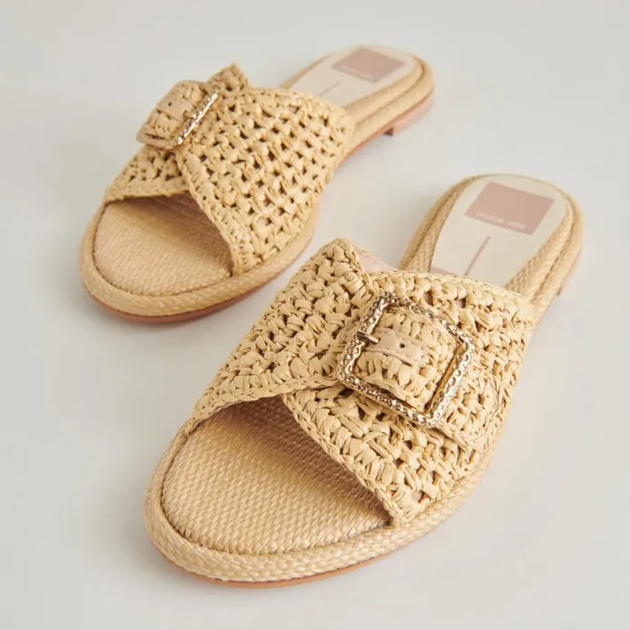 Sandals Women Dolce Vita Alonzo Sandals Natural Raffia