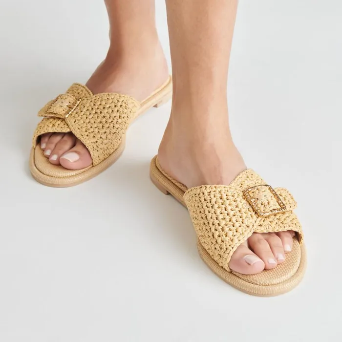 Sandals Women Dolce Vita Alonzo Sandals Natural Raffia