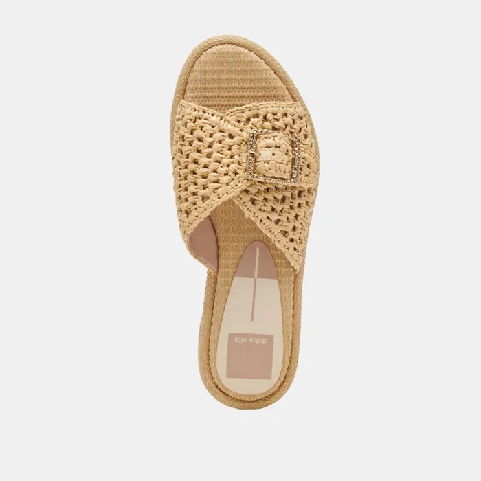 Sandals Women Dolce Vita Alonzo Sandals Natural Raffia