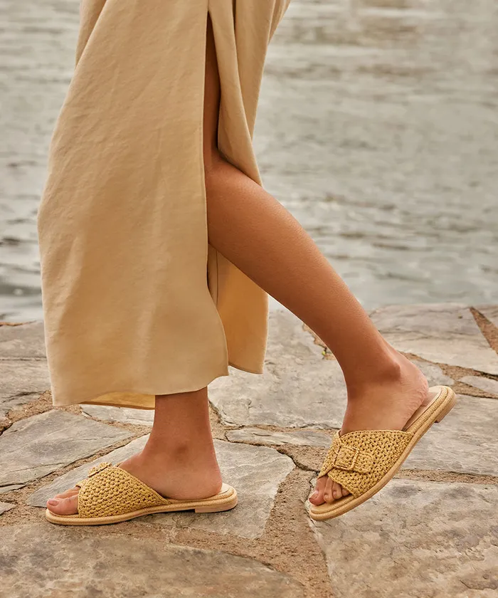 Sandals Women Dolce Vita Alonzo Sandals Natural Raffia
