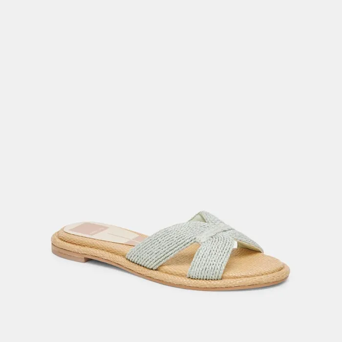 Sandals Women Dolce Vita Atomic Sandals Mint Raffia