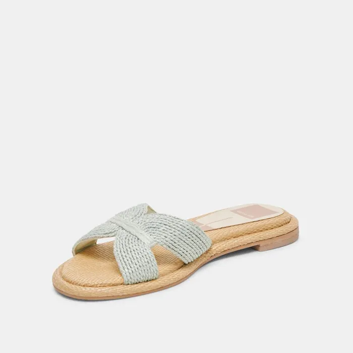 Sandals Women Dolce Vita Atomic Sandals Mint Raffia